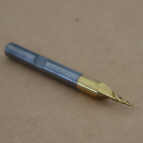 Tapered Carbide End Mill Φ0.8 - 6°